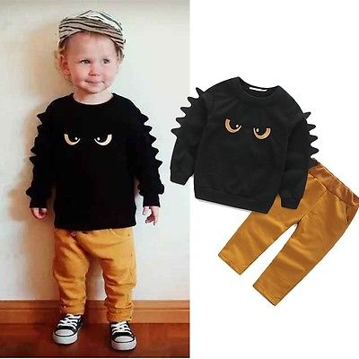 1-6Y Peuter Baby Jongens Kleding Kinderen Katoen Casual Outfits Kleding Herfst Pasgeboren Baby Kidtracksuits T-shirt + Broek Sets