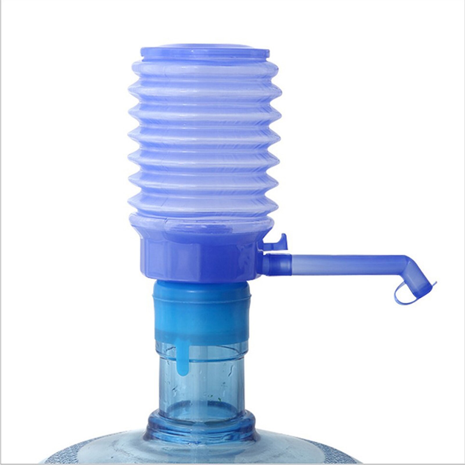 Manual Water Bottle Pump Easy Drinking Water Pump Portable Manual Hand Press Dispenser Water Pump for Water Jug HY99