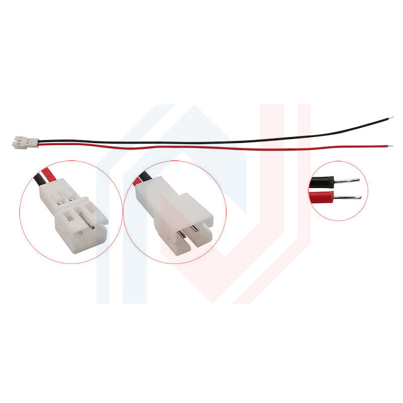 PH 2.0mm Pitch 2 Pin Male Female Cable Connector Micro PH 2P Plug Jack Socket Terminals Wire Cables Connectors 26AWG