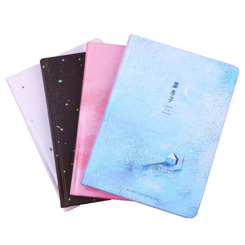2 Paquets De 45 Feuilles Recharges Papier A5 Pour Cahier à Anneaux - Papier Coréen Coloré Pour Planner Et Journal - 6 Anneaux