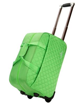 Brand20Inch 24 "grote bagage trolley Case reistas op wielen voor vrouwen mannen koffer Reizen Duffle Rolling Bagage: 20 inch Green