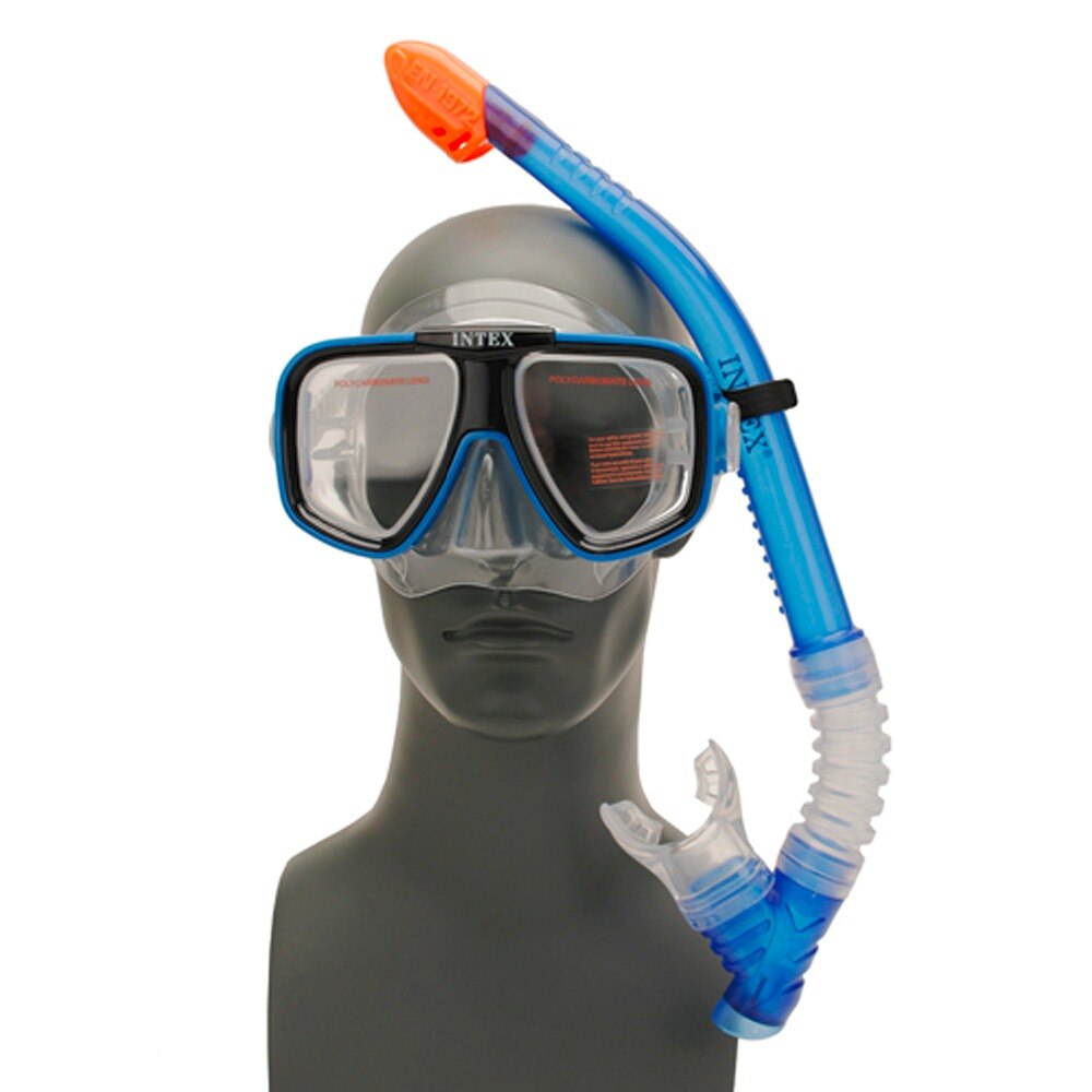 Egoos Reef Rider-máscara de buceo para adultos, conjunto de Snorkel y natación, 55949/55948