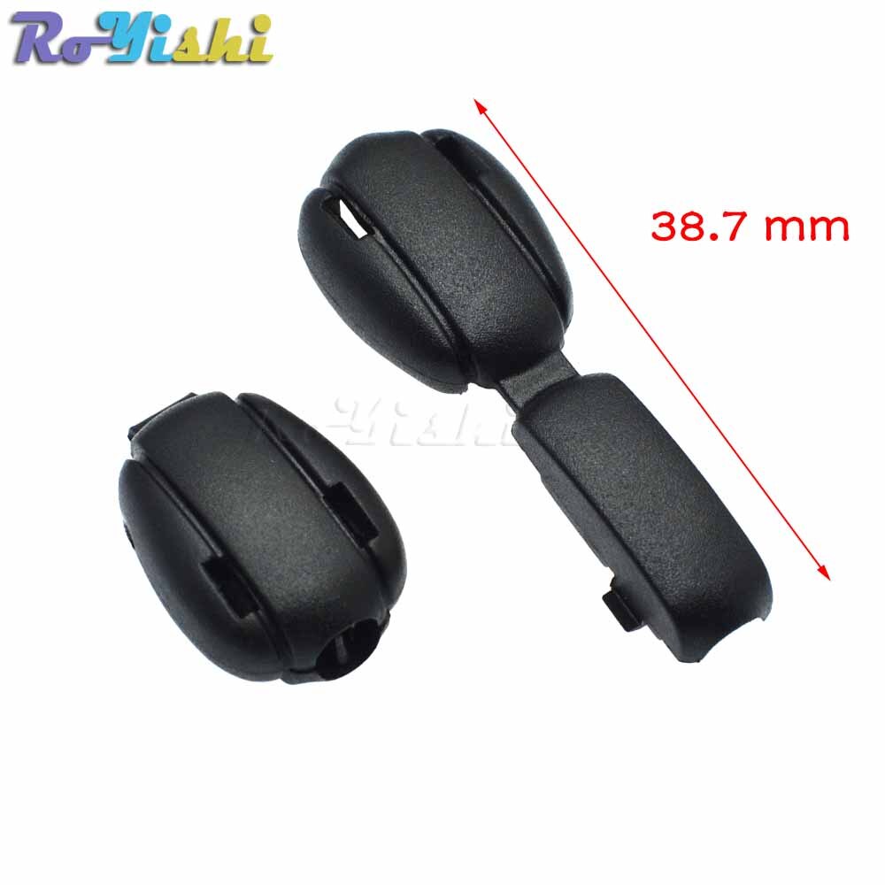 1000pcs/pack Zipper Pull Cord Ends For Paracord &amp; Cord Tether Tip Cord Lock Plastic Black