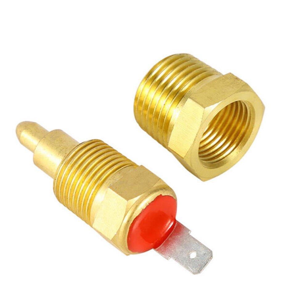 3/8" Thermostat Temperature Switch Gold Replacement Parts 1pc Engine Cooling Fan