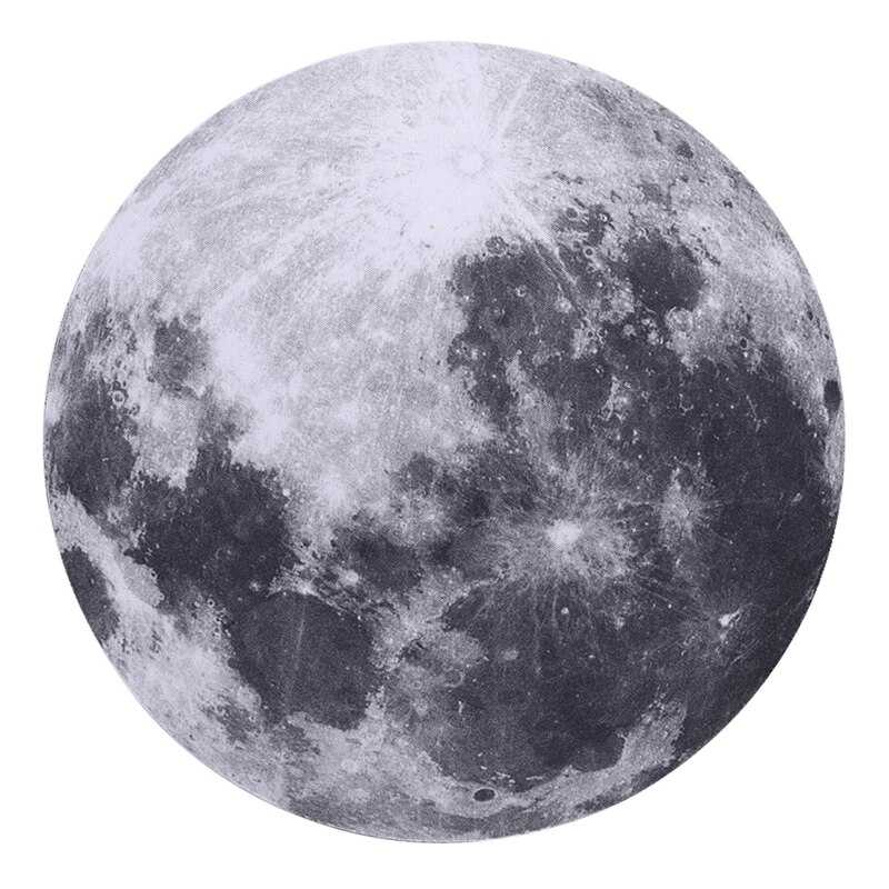 Round Mouse Pad Exquisite Planet Series Mat Soft Rubber Gaming Mouse Pads Computer Peripherals Accessory