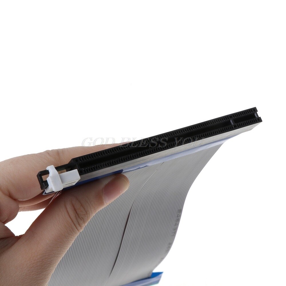 Pcie 16x pci express pci -e 16x to 16x riser extender card adapter flexibel kabel