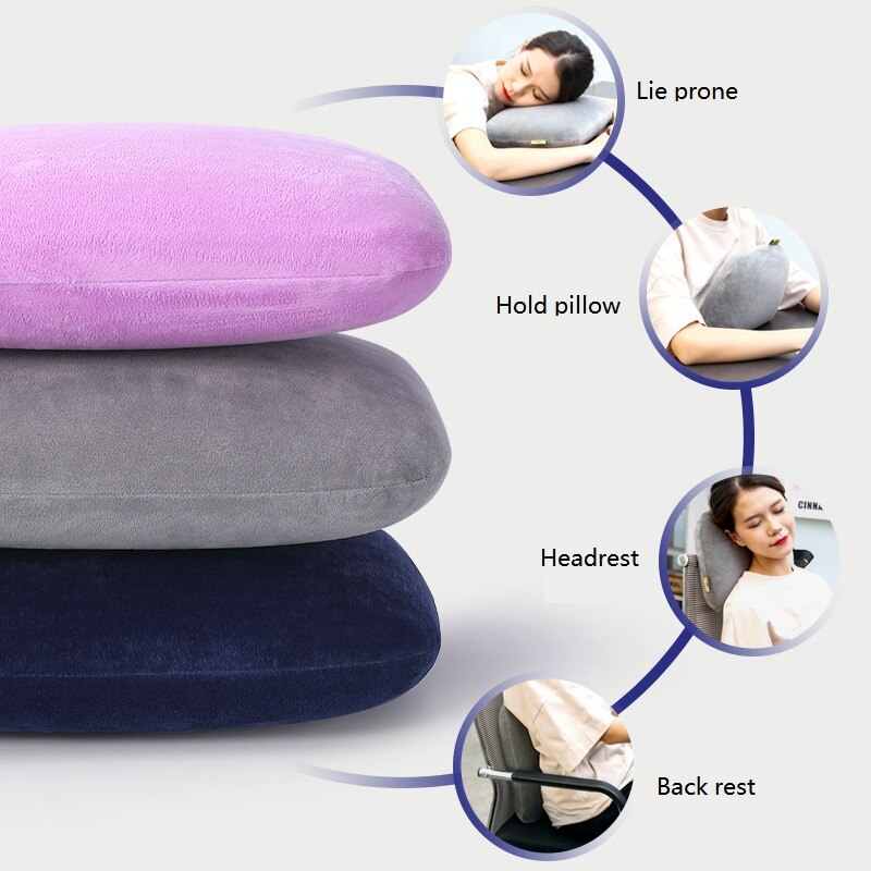 Petit oreiller de sieste pour bureau pause déjeuner coussin de repos coussin étudiant sieste sommeil récupération lente mémoire coton oreiller