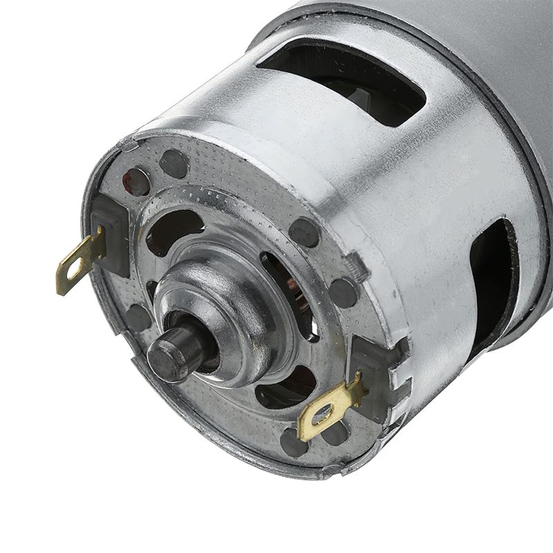 Max 35000 RPM 775 DC Motor DC 12V-24V Ball Bearing Large Torque High Power Low Noise Gears Motor Electronic Component Motor