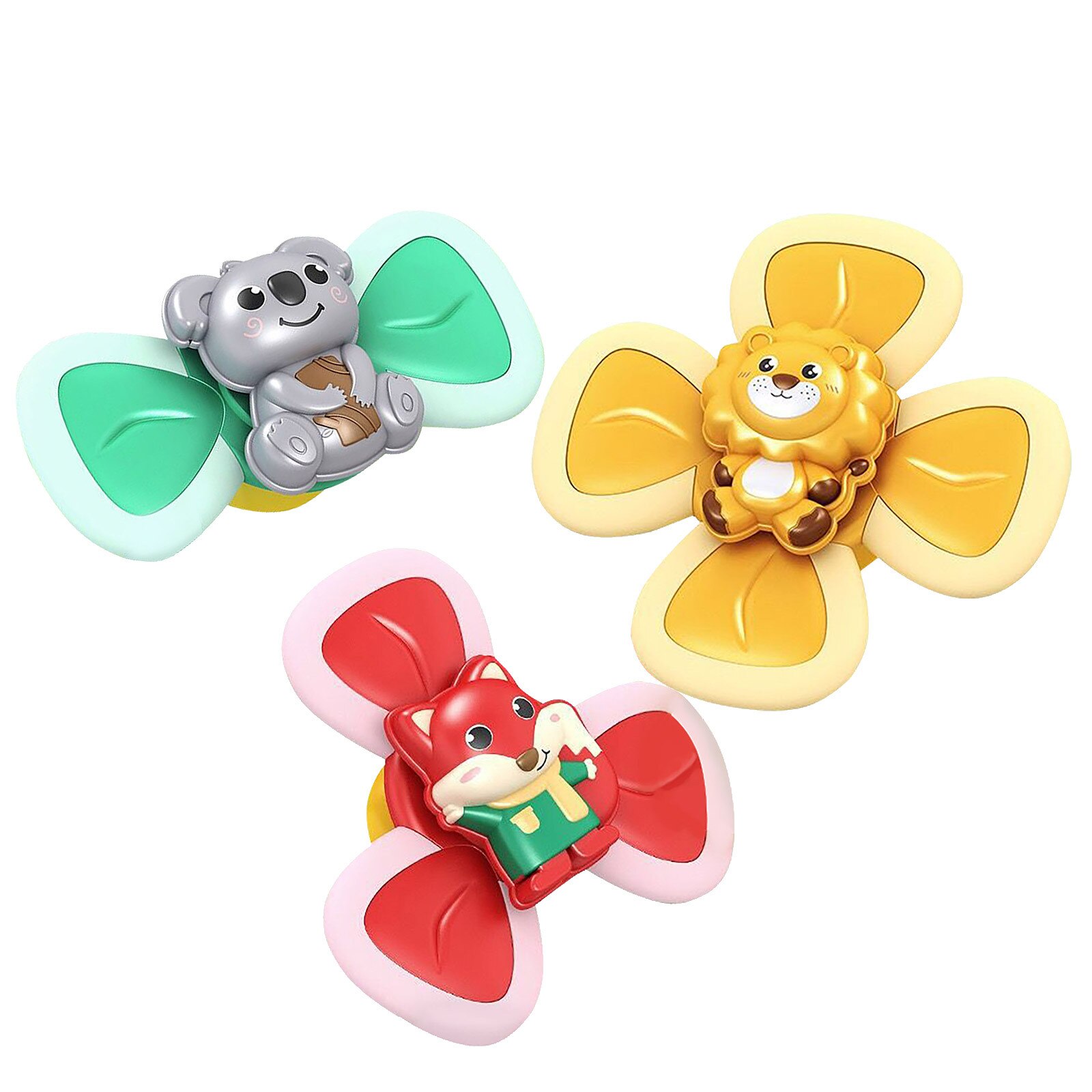 Neue Lustige freundlicher Spielzeug Nette Karikatur Insekten Saugnapf Spinner Spielzeug Baby Rassel Spielzeug Dreh oben Schlecht Spielzeug Für freundlicher spielzeug Windmühle: B
