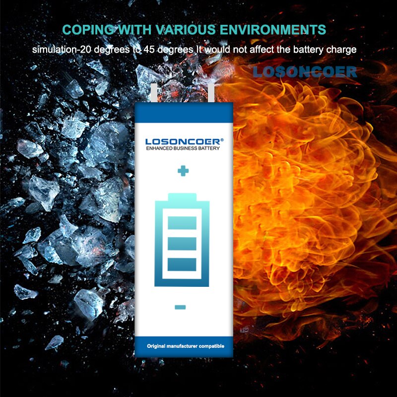 LOSONCOER Battery 3900mAh Battery For Ibasso DX100 HDP-R10 Hifi Player