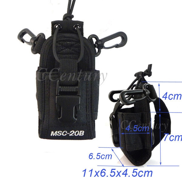 Twee Manier Radio Case Voor Baofeng Walkie Talkie UV-5R UV-5RA Plus Uv B5 UV-82 Uv 5R Voor Motorola HT750 Kenwood draagbare Radio