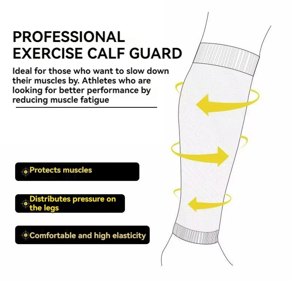 Loogdeel 1 Pair Shin Guard Sleeves Soccer Youth Calf Support Compression Sleeves Football Leg Sleeves for Men Kids Adult Sports