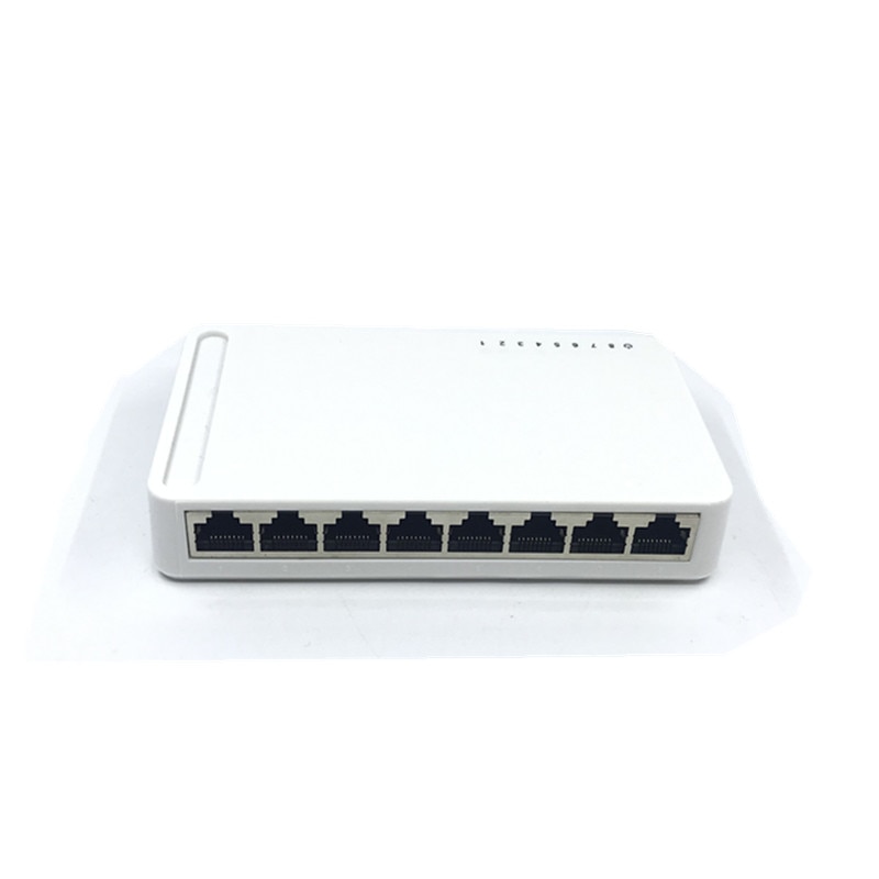 OEM model 8 Port Gigabit Switch Desktop RJ45 Ethernet Switch 10/100/1000mbps Lan Hub switch 8 portas