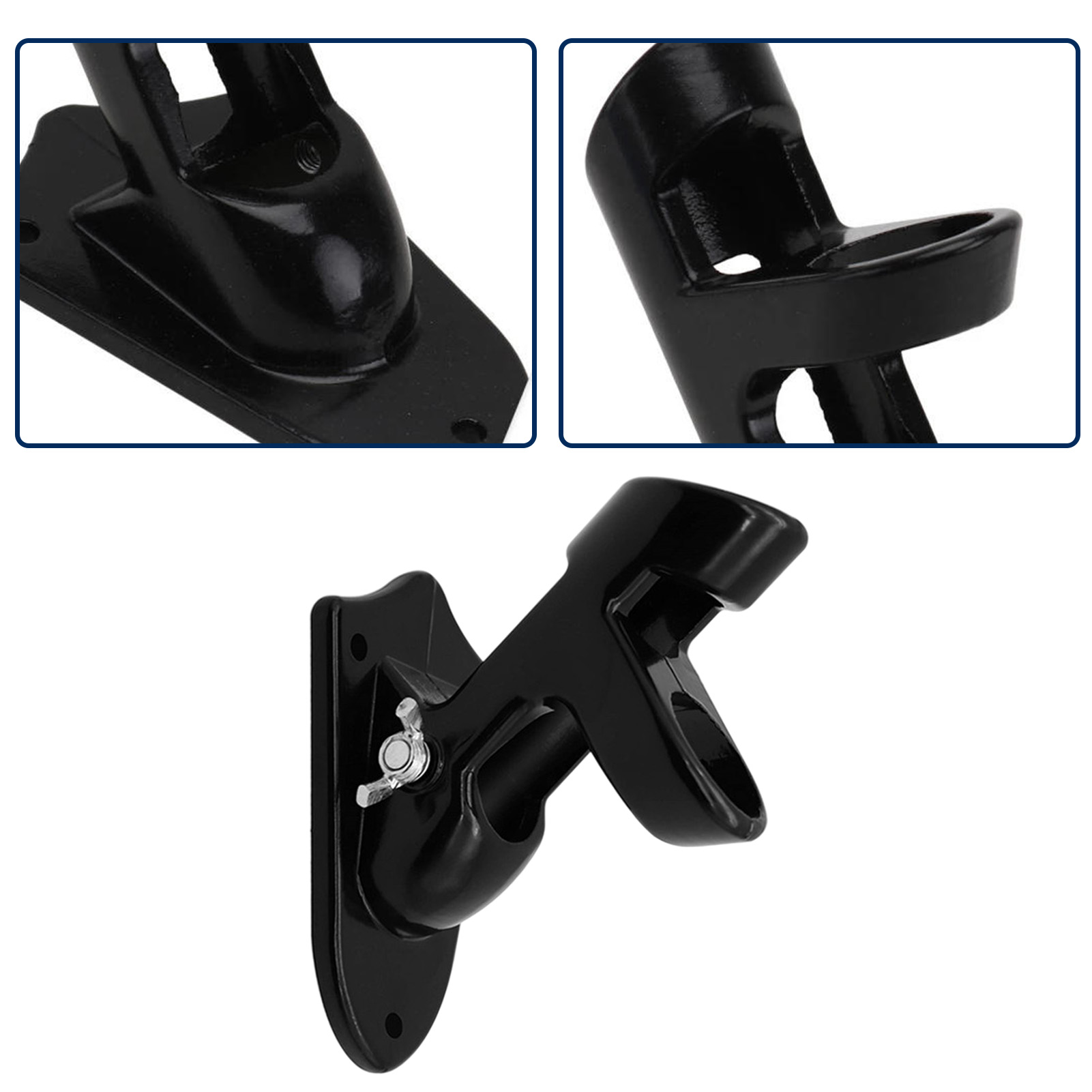 Flag Pole Wall Mount Outdoor Flagpole Mounting Bracket For Wall Adjustable Aluminum Wall Mounted Flag Holder Flag Pole Base