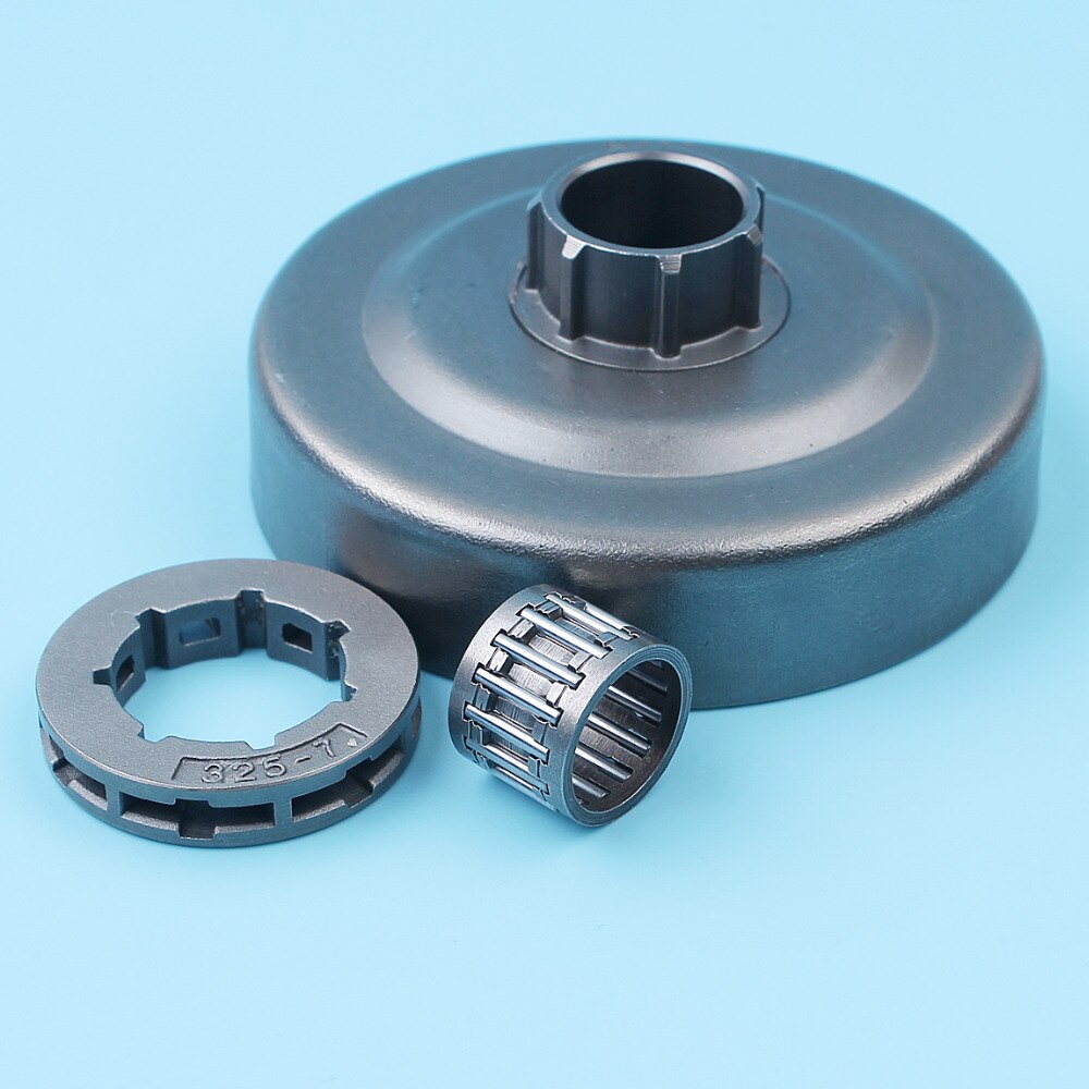 .325"-7T Clutch Drum Sprocket Rim Needle Bearing Kit For Husqvarna 55 51 50 154 254 Chainsaw Replacement Parts