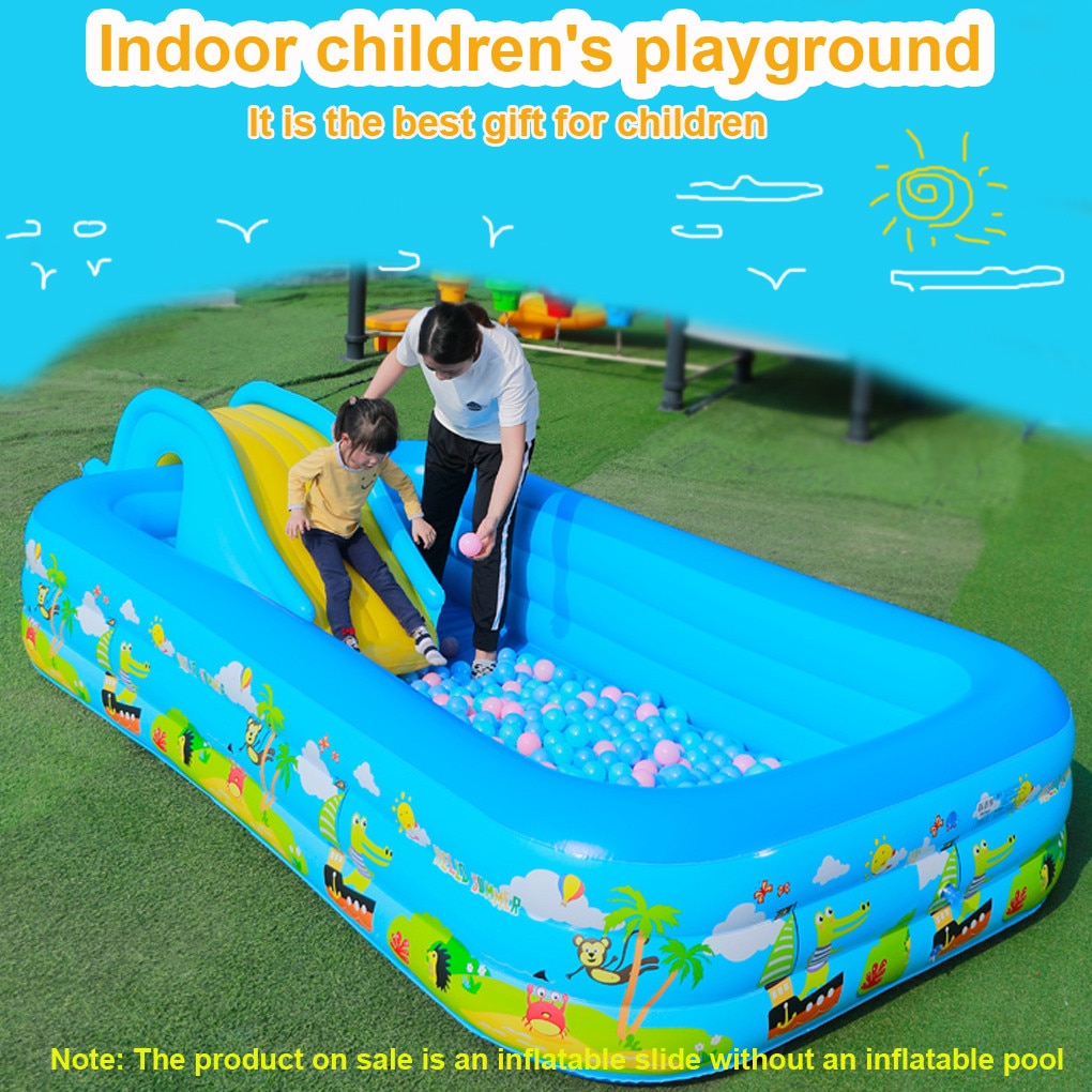 Toboganes acuáticos inflables para niños patio trasero verano exterior niños diversión césped y jardín piscina y toboganes de de agua