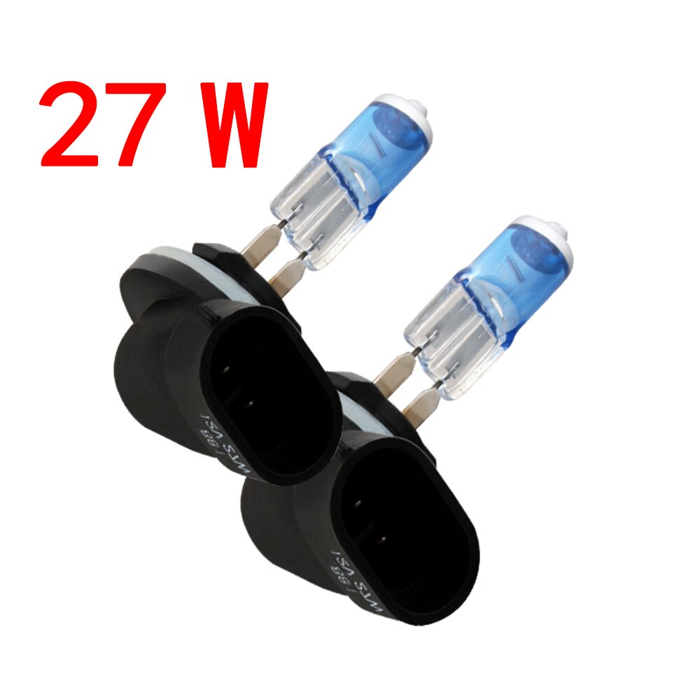 10pcs 881 894 Super Bright White Fog Halogen Bulb Hight Power 27W Car Head Light Lamp External headlight H27