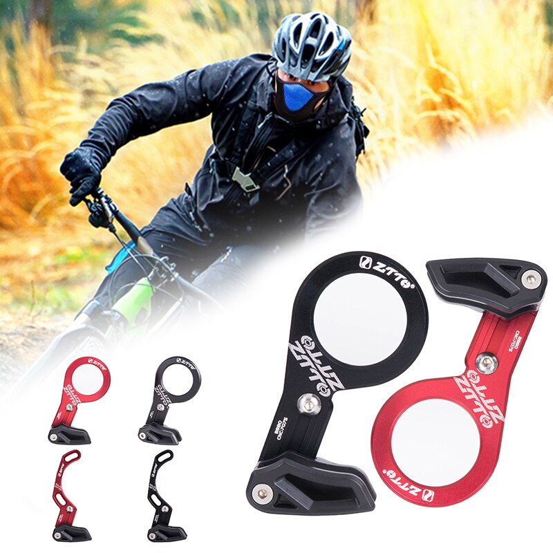 Guía para cadena bicicleta de montaña de aleación de aluminio de montaje CNC marcha única de tensor de cadena MTB bicicleta accesorios