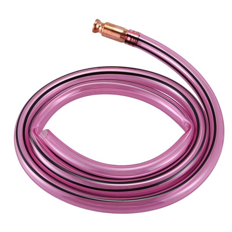 25mm x 2M PVC Fuel Siphon Hose Copper Jiggler Jiggle Siphon Pump Water Pipe