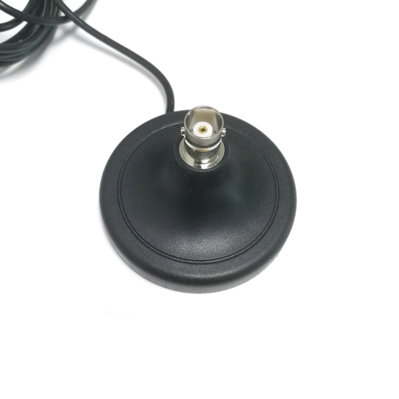 Trådlös antenn bas mikrofon antenn bas med magnet 3 meter  rg174 kabel bnc hane antenn