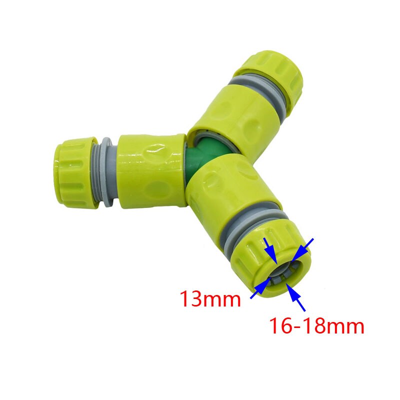 Kasteluletku 1/2 tuuman y liitin 16mm letku 3- tiehana puutarhahana kasteluveden jakaja putken jakaja 1 kpl