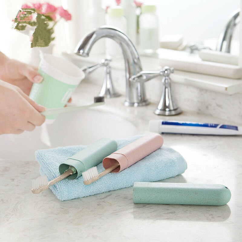 home portable toothbrush box travel toothbrush box cutlery box pencil box toothbrush toothpaste storage box