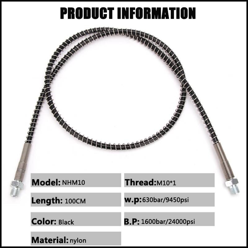 Dura Block MARK 1 Heavy Duty Flexible Grease Hose With Coupler - AF1040