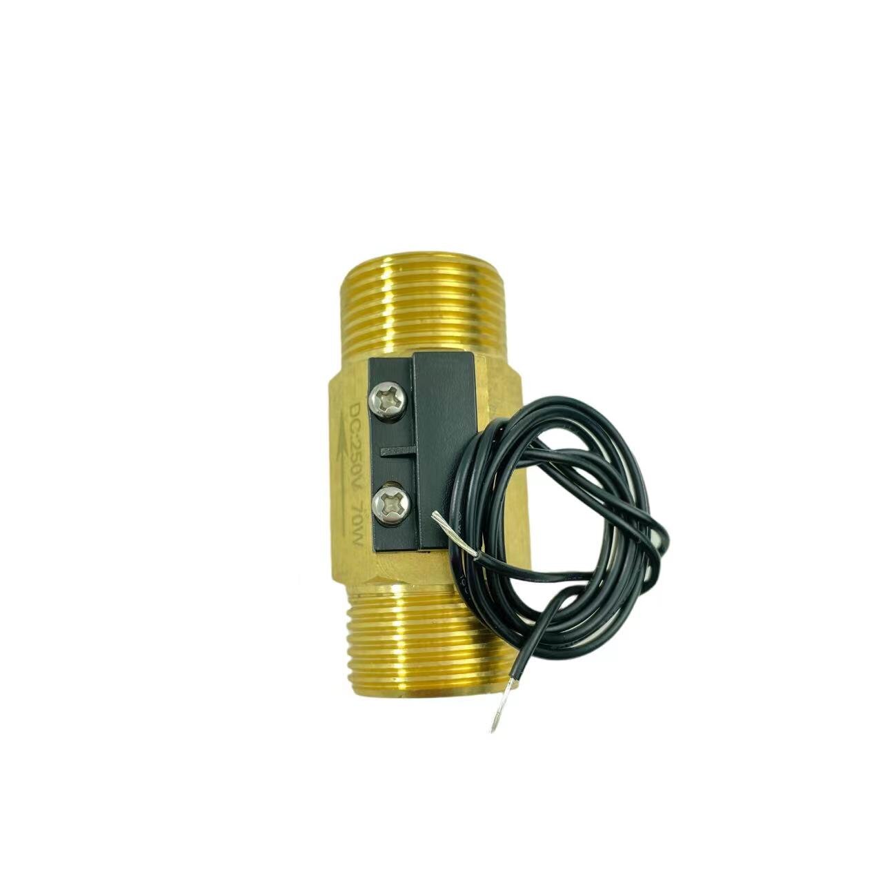 USM-FS43TA Normally open Circuit Magnetic Flow Switch 70W Max Load DC24V Max Reliable BSP G 3/4" Male made of Brass