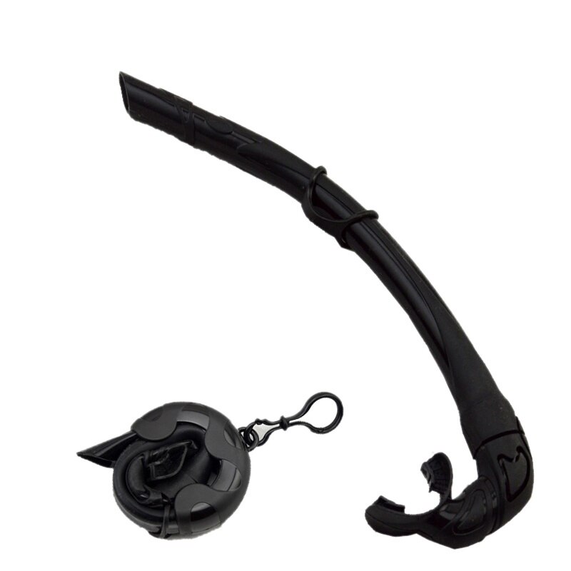 Gel Silicone natation plongée tuba boîte de rangement natation plongée plongée sous-marine noir tubas