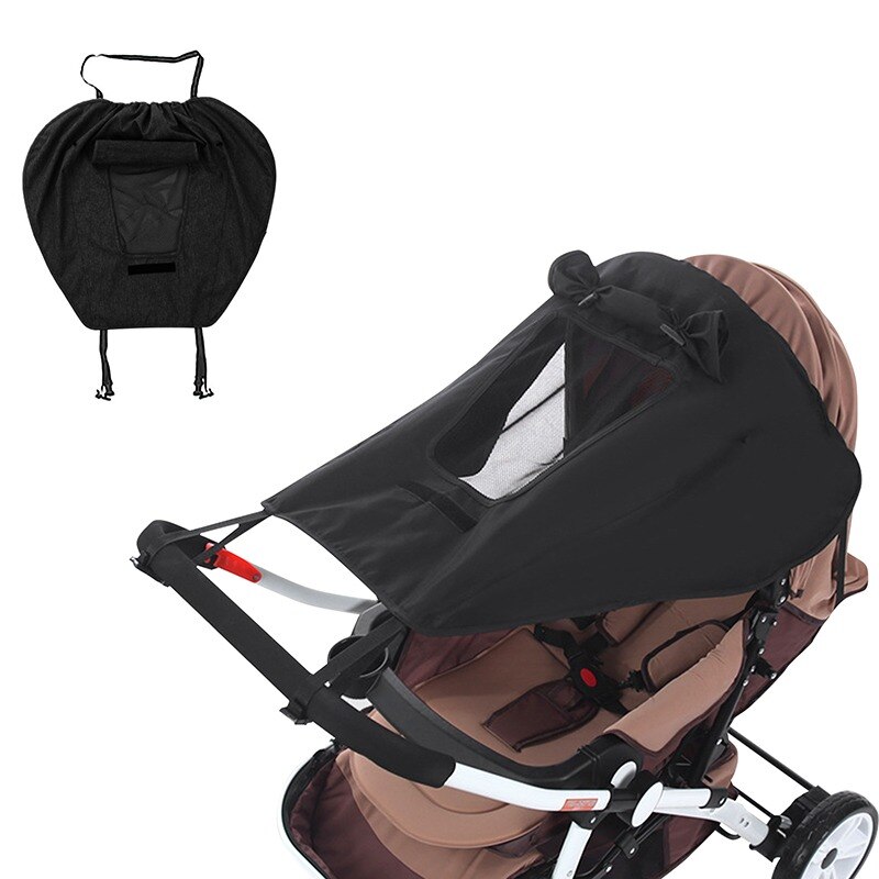 Baby Stroller Awning UV Protection Sunscreen Pushchairs Sun Canopy Universal Prams Sunshade Prams Stroller Accessories: A-02