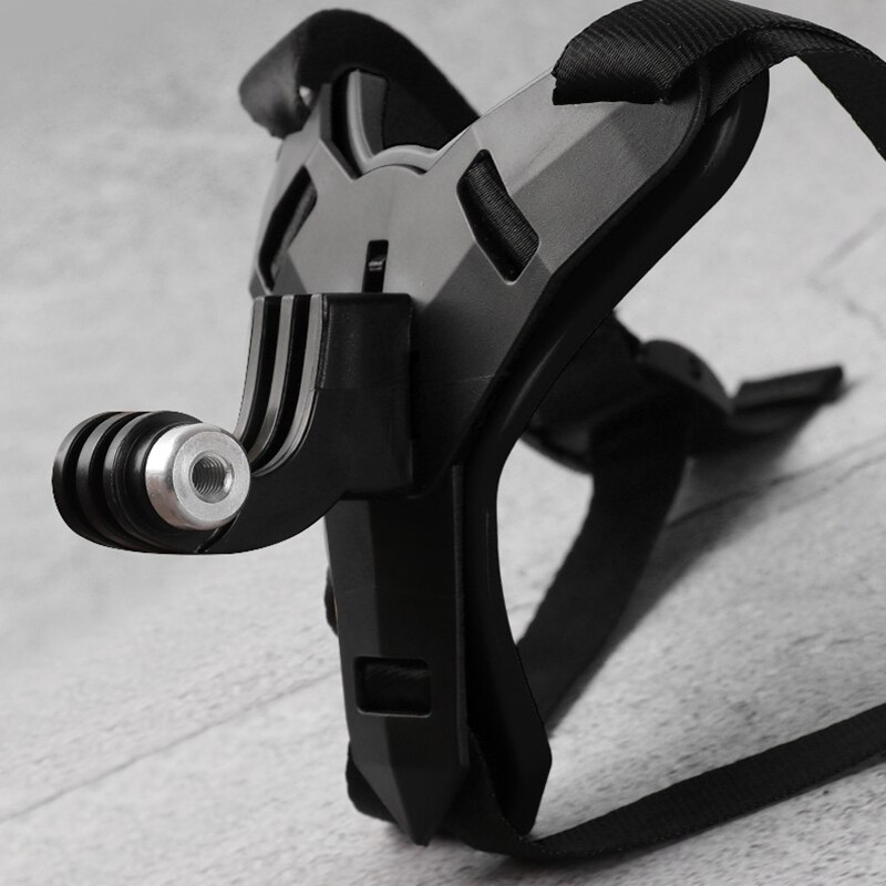 Soporte de montaje de barbilla para casco de Esquí/motocicleta para DJI/GoPro Hero 8 7 6 5 Cámara de Acción SJCAM Accesorios