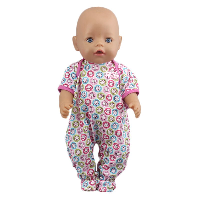Puku 17 tuuman vauvanukkelle 43cm vaatteita: 12