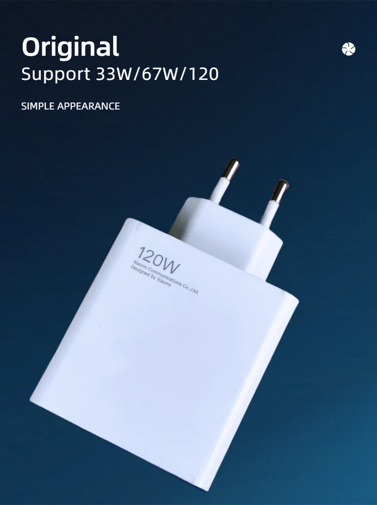 120w Original Xiaomi Charger Turbo Super Fast Charge EU Adapter Type C Cable For Mi 13t 12s Redmi Note 14 13 12 Pro Plus Phone