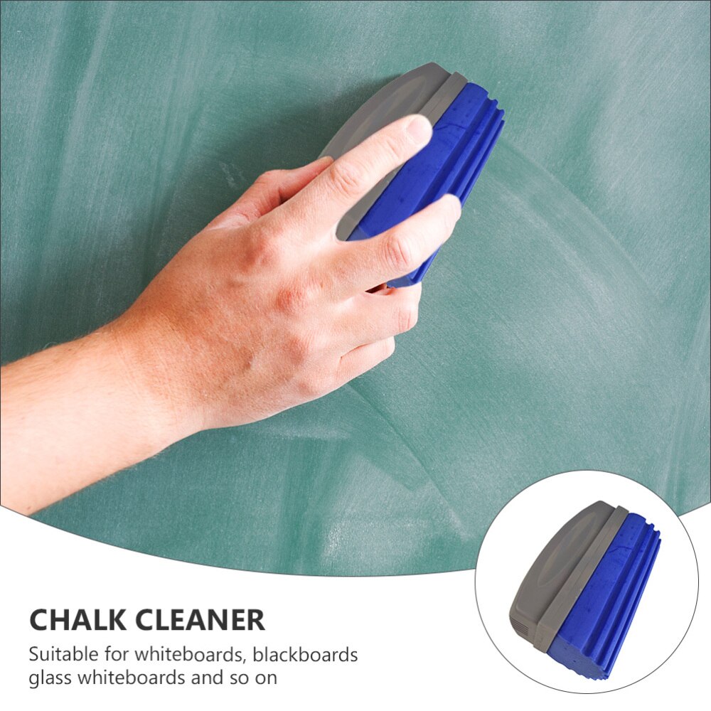 2Pcs Blackboard Eraser Collodion Chalk Eraser Versatile Chalk Cleaner Tool