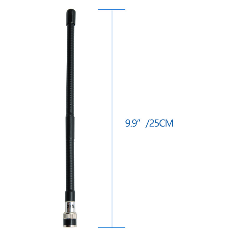 27MHz Antenna CB Radio Antenna Soft Whip Magnetic Base with 4 meters feeder Cable for Midland Uniden Portable Handheld CB Radio
