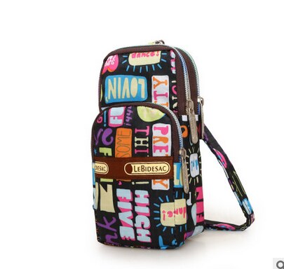 Multi-color Kleine Cross Body Portemonnee Voor Womens Schoudertas Meisjes Oxford Doek Mobiele Telefoon Tassen