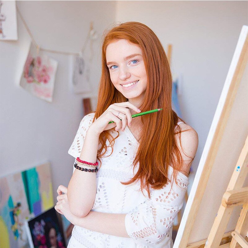 48/72/120/160 kolory drewno olej artysta zestaw kolorowych ołówków robić rysowania szkic kolorowanki prezenty Sztuka Supplie