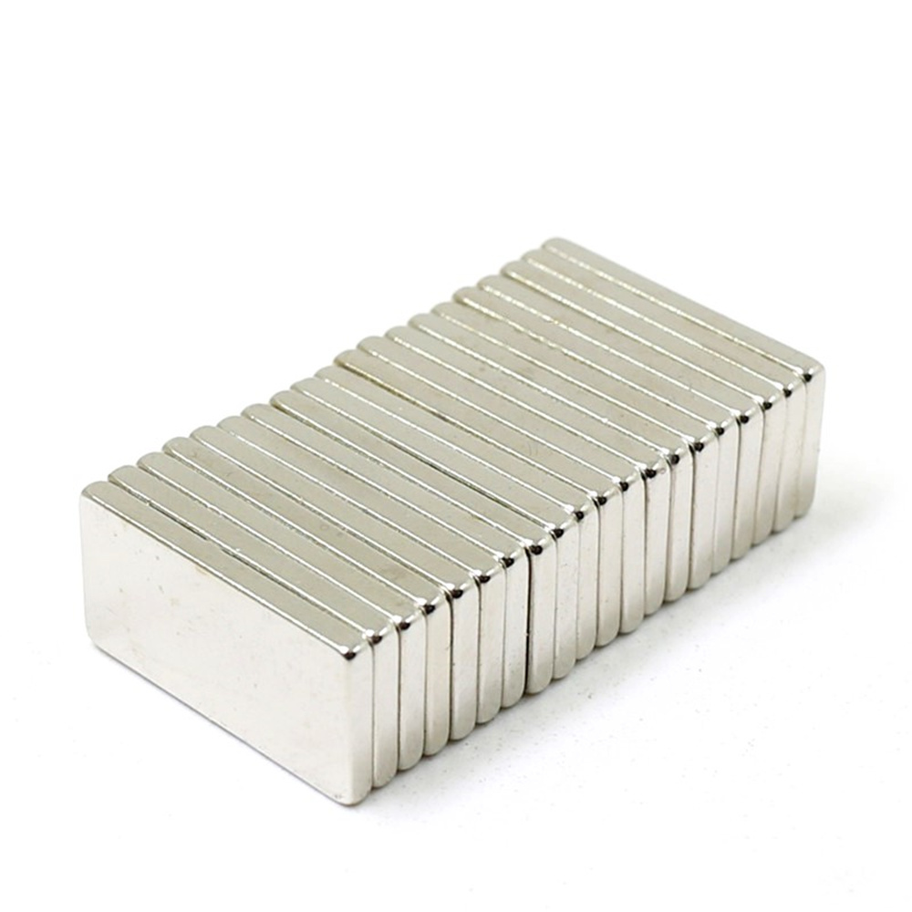 10/20/30/50/100Stck 20x6x2 Block Starke Starke Magneten N35 / N52 Selten Erde Neodym Magnet 20x6x2mm dauerhaft Magnet 20*6*2