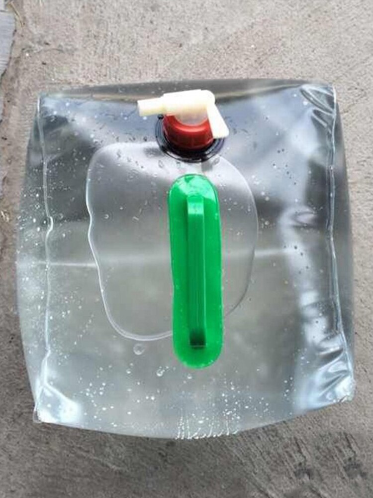 Outdoor 20L Folding Transparent Bucket Portable Bucket Water Bag Take Water Bag To Hold Water Bag Portable Water Container