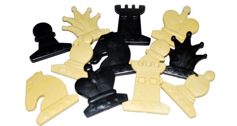 Hi Professionele Schaken Dammen Backgammon Sets Houten En Plastic Opties: Educaters set- Pieces