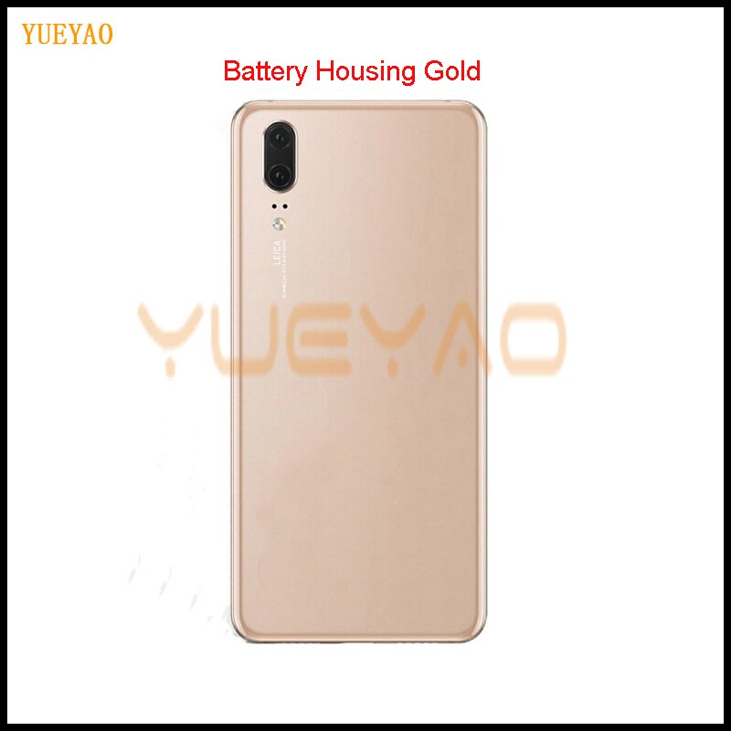 5.8 "Voor Huawei P20 Lcd Touch Screen Digitizer Vergadering Eml L29 L22 L09 AL00 Voor Huawei P20 Lcd met Frame Behuizing: CoverWithLens Gold