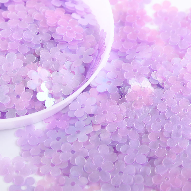 Lentejuelas mate para mujer, 6 colores, 7mm, flor plana, lentejuelas sueltas, Paillettes, costura, artesanía de boda, prendas de vestir, accesorios DIY, 10g por paquete