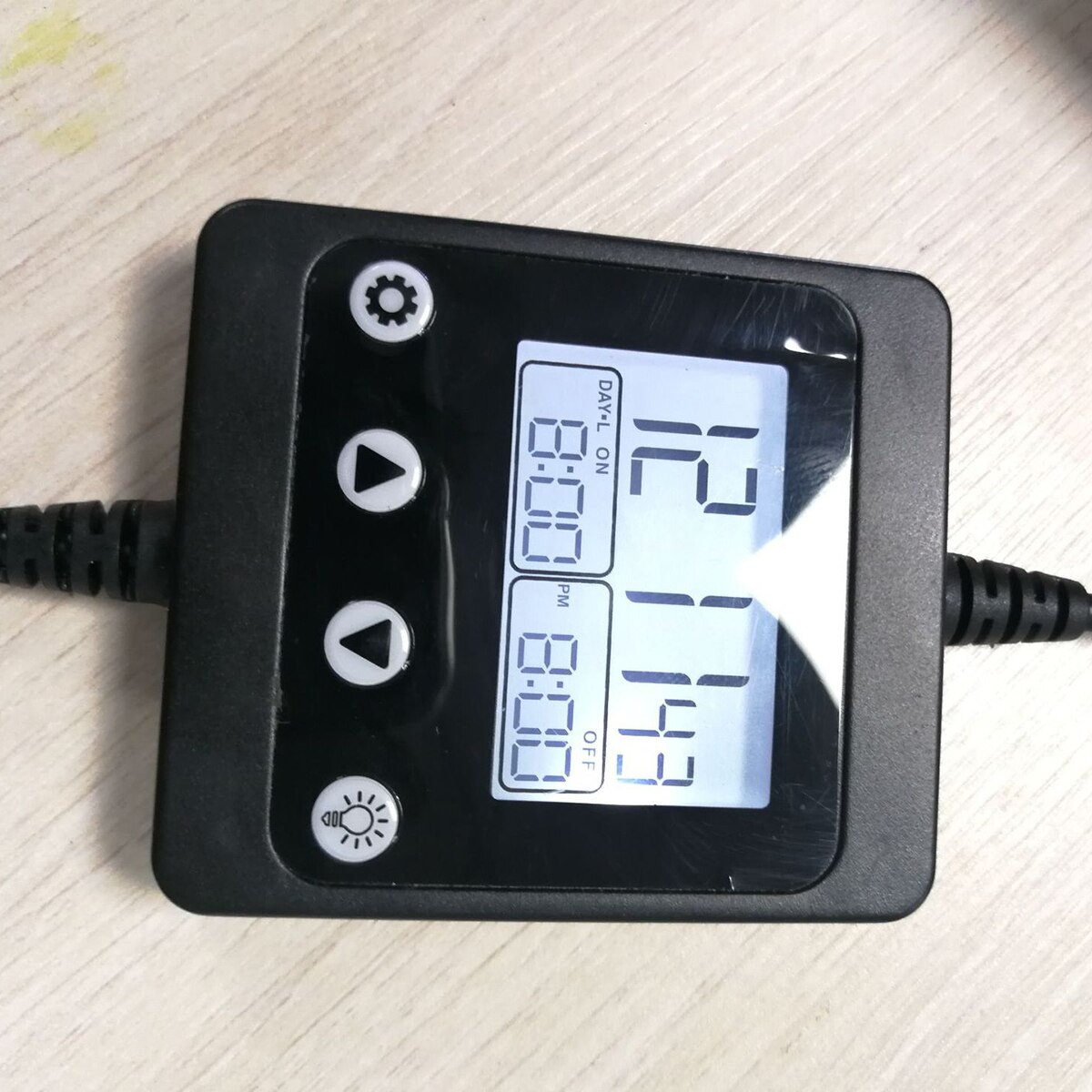 Aquarium Light Timer Fish Tank Light Controller Digital Dimmer Timer Switch Simulate The Brightness Can Be Adjusted From 0–100%