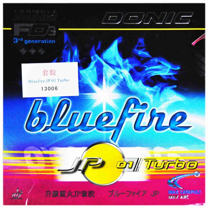 Original Donic Bluefire Jp01 Turbo Jp02 Jp03 Table Tennis Rubber Pimples In Ping Pong Sponge Tenis De Mesa