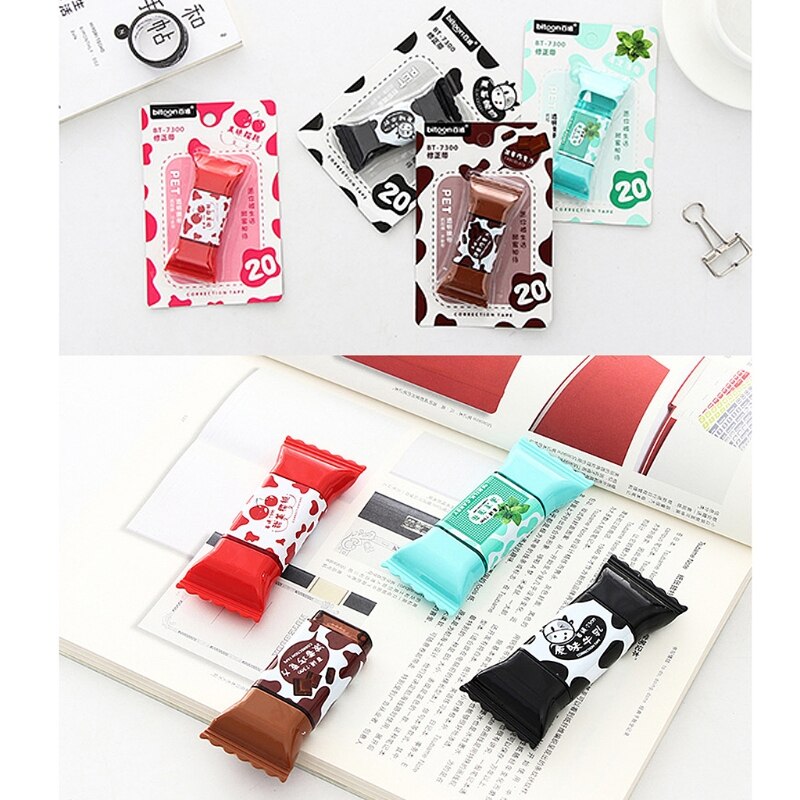 Sweet Candy Correction Tape modeling Students Kawaii 3.5m School Supply