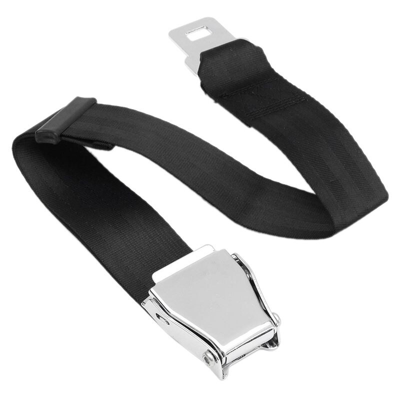 80Cm Verstelbare Vliegtuig Vliegtuig Airline Uitbreiding Extender Seat Belt Buckle