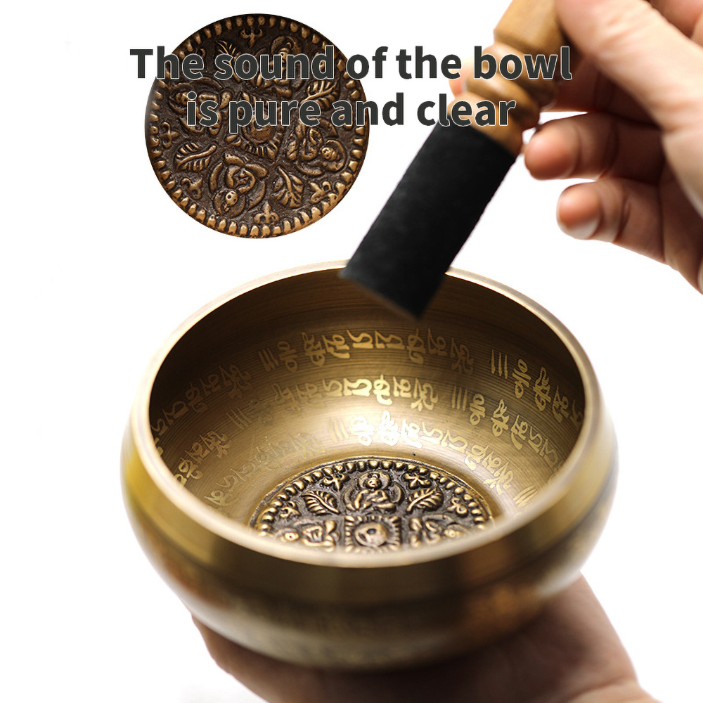 Master Healing Tibetan Singing Bowl~ Sound Body Therapy Handmade In Nepal