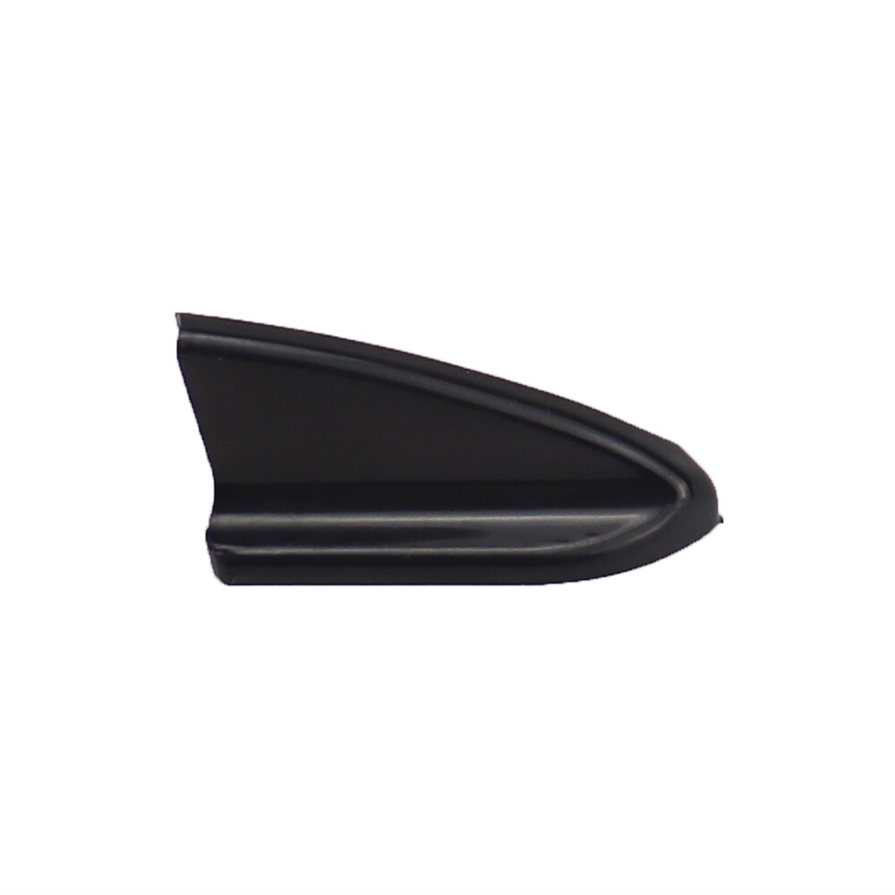 1 stücke Hai Flosse Spoiler Diffusor FlüGel Windschutzscheibe Wirbel Generator für Stoßstange Dach Windschutz Auto stimmen EVO Styling Universal-: Schwarz