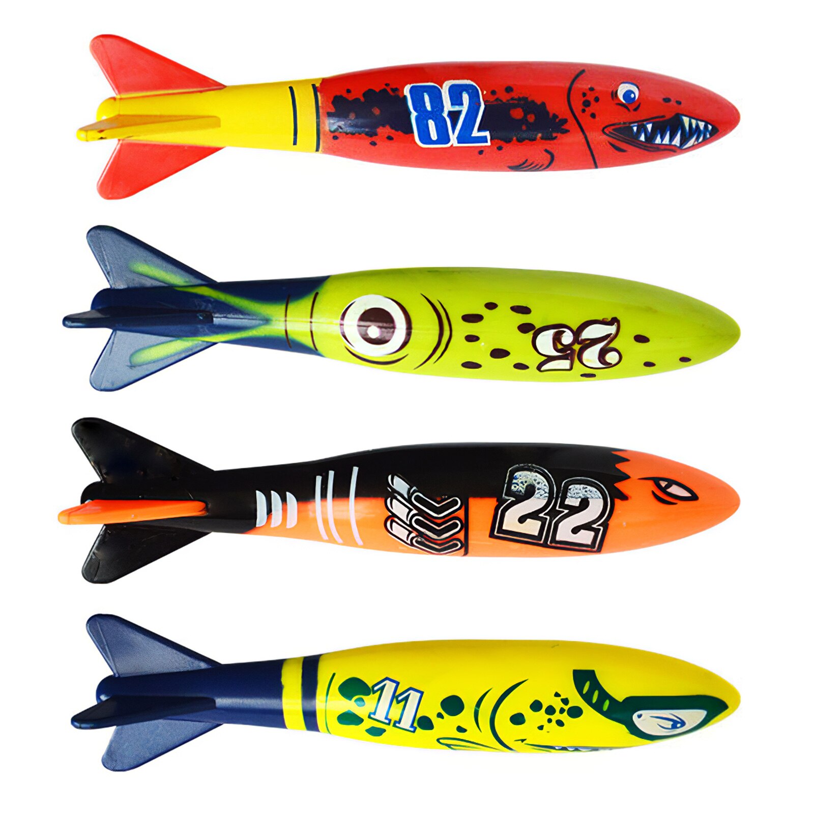 19 stücke Tauchen Spielzeug Unterwasser Schwimmen Schwimmbad Spielzeug tauchen einstellen Mit Tauchen Ringe Torpedo Schätze tauchen Ausbildung Für freundlicher Spielzeug