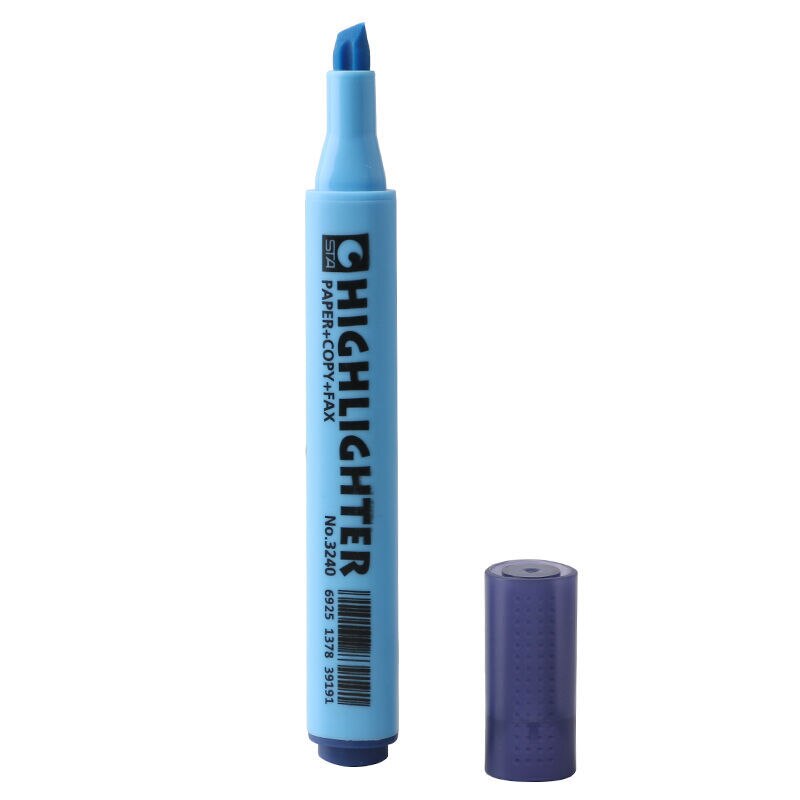 copy Marker high light pens red pink yellow promarkers fluorescent Sketch Markers Brush Pen Draw Manga Animation Art Supplies: blue